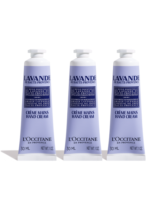 LAVENDER HAND CREAM TRIO - Default Title