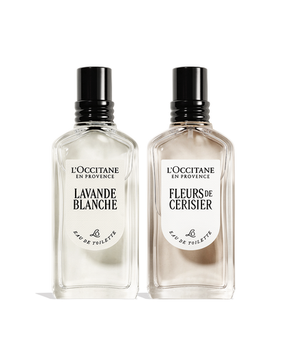FLEURS DE CERISIER + LAVANDE BLANCHE FRAGRANCE DUO - Default Title
