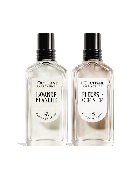 FLEURS DE CERISIER + LAVANDE BLANCHE FRAGRANCE DUO - Default Title