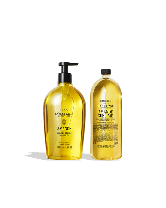 ALMOND SHOWER OIL DUO - Default Title