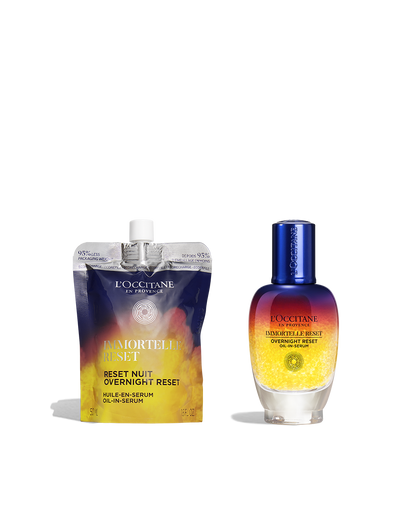 IMMORTELLE OVERNIGHT RESET OIL-IN-SERUM REFILL DUO - Default Title