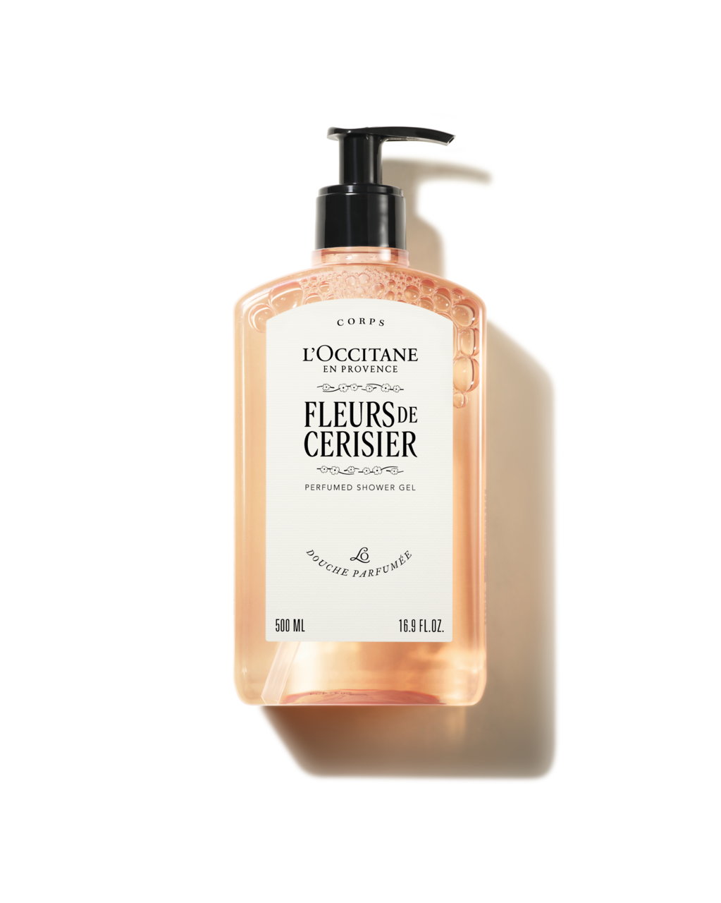 FLEURS DE CERISIER (FORMERLY CHERRY BLOSSOM) PERFUMED SHOWER GEL - 16.9 fl. oz
