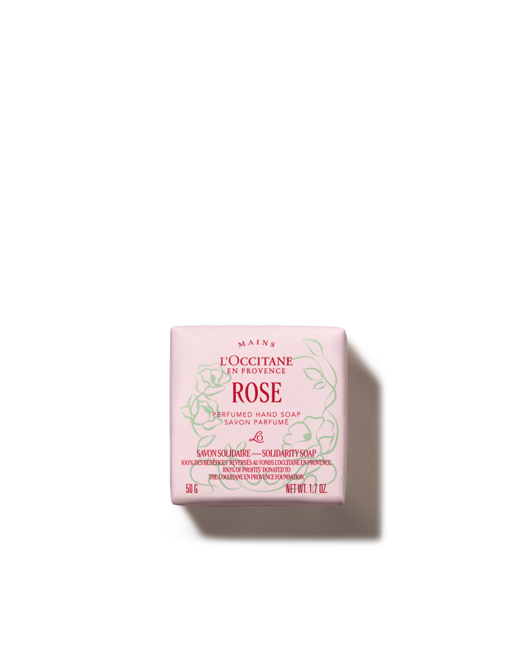 ROSE SOLIDARITY PERFUMED HAND SOAP - Default Title