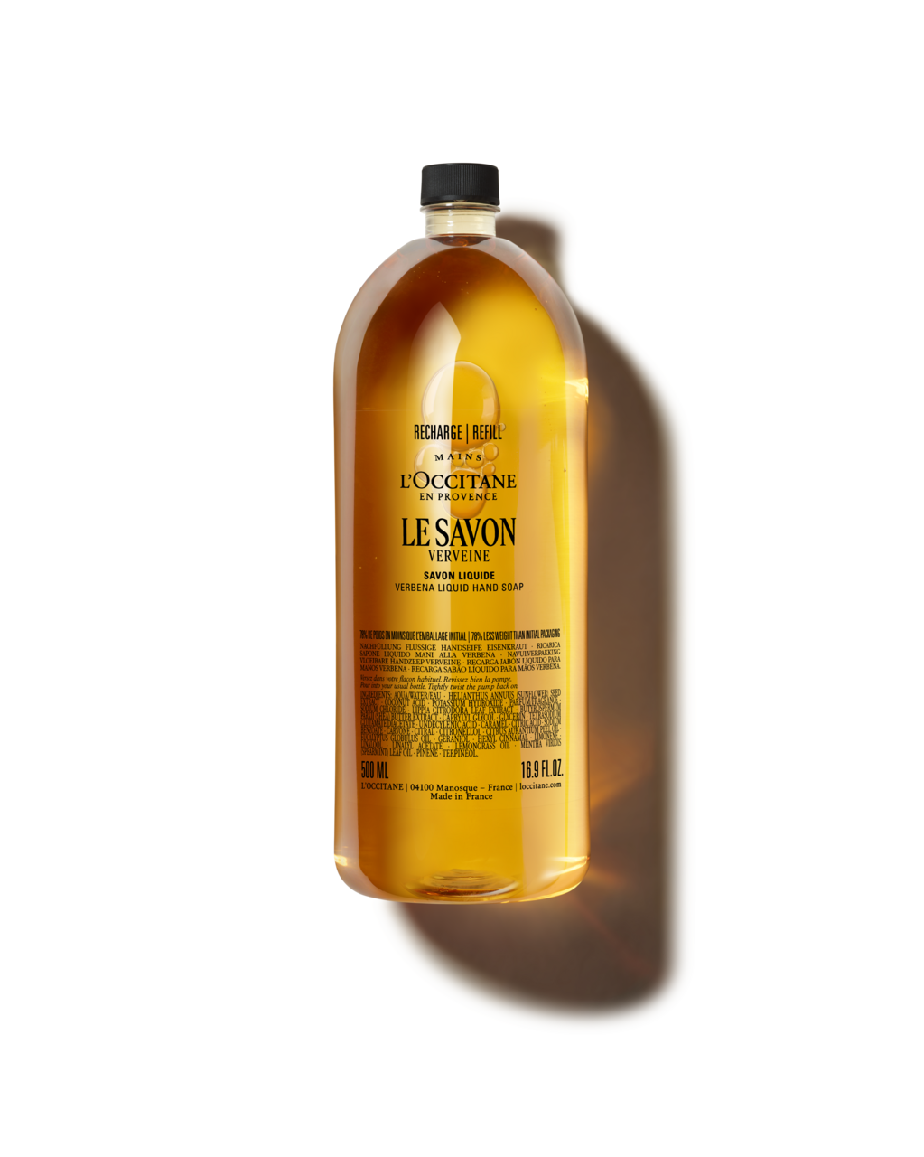 LE SAVON LAVENDER LIQUID HAND SOAP - Refill - 16.9 fl. oz - Shea Verbena