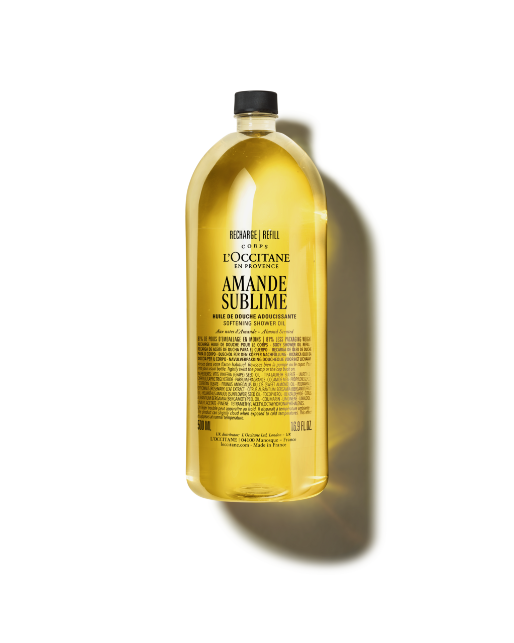 ALMOND SHOWER OIL - Refill - 16.9 fl. oz