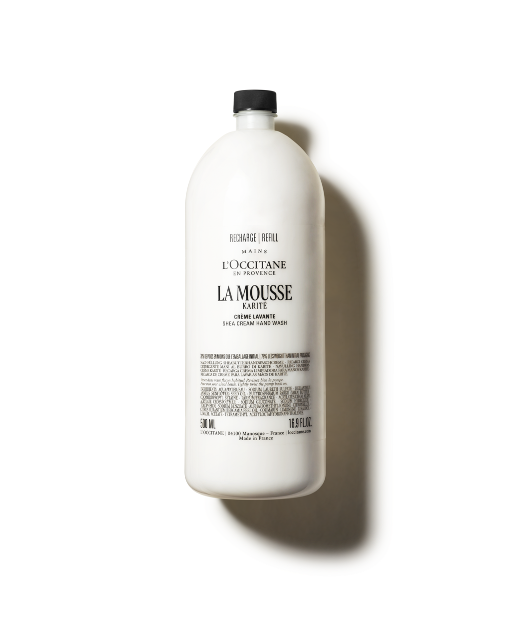 LA MOUSSE SHEA CREAM HAND WASH - Refill - 16.9 fl. oz