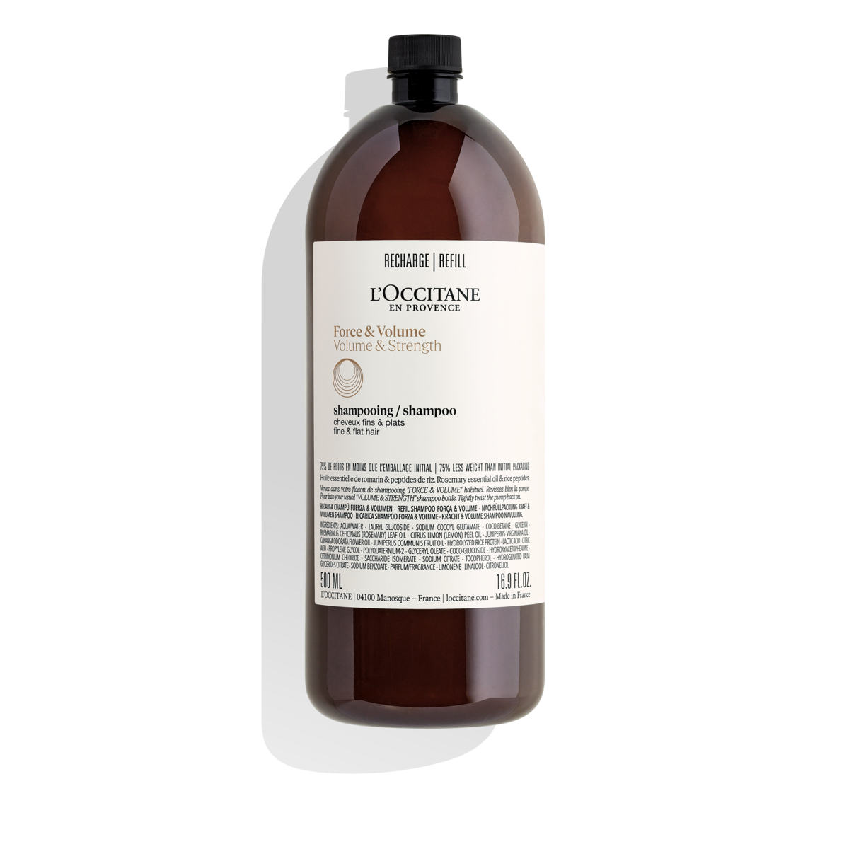 VOLUME & STRENGTH SHAMPOO - Refill - 16.9 fl. oz