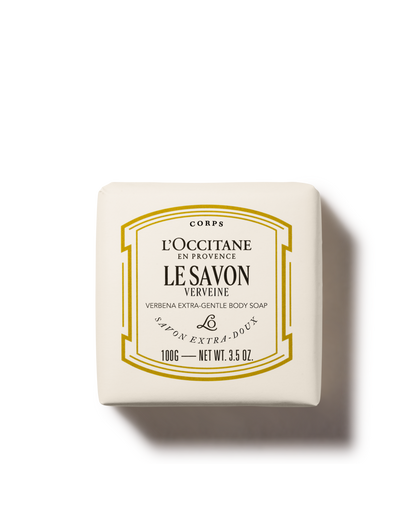 LE SAVON VERBENA EXTRA-GENTLE BODY SOAP - 3.5 oz - Shea Verbena