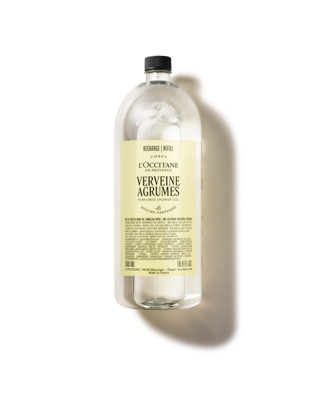 VERBENA PERFUMED SHOWER GEL - Refill - 16.9 fl. oz - Verbena Citrus
