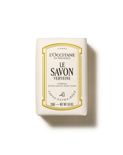 LE SAVON VERBENA EXTRA-GENTLE BODY SOAP - 8.8 oz - Shea Verbena
