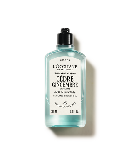 CÉDRE GINGEMBRE (FORMERLY CAP CEDRAT) PERFUMED SHOWER GEL - 8.4 fl. oz - Cèdre Gingembre