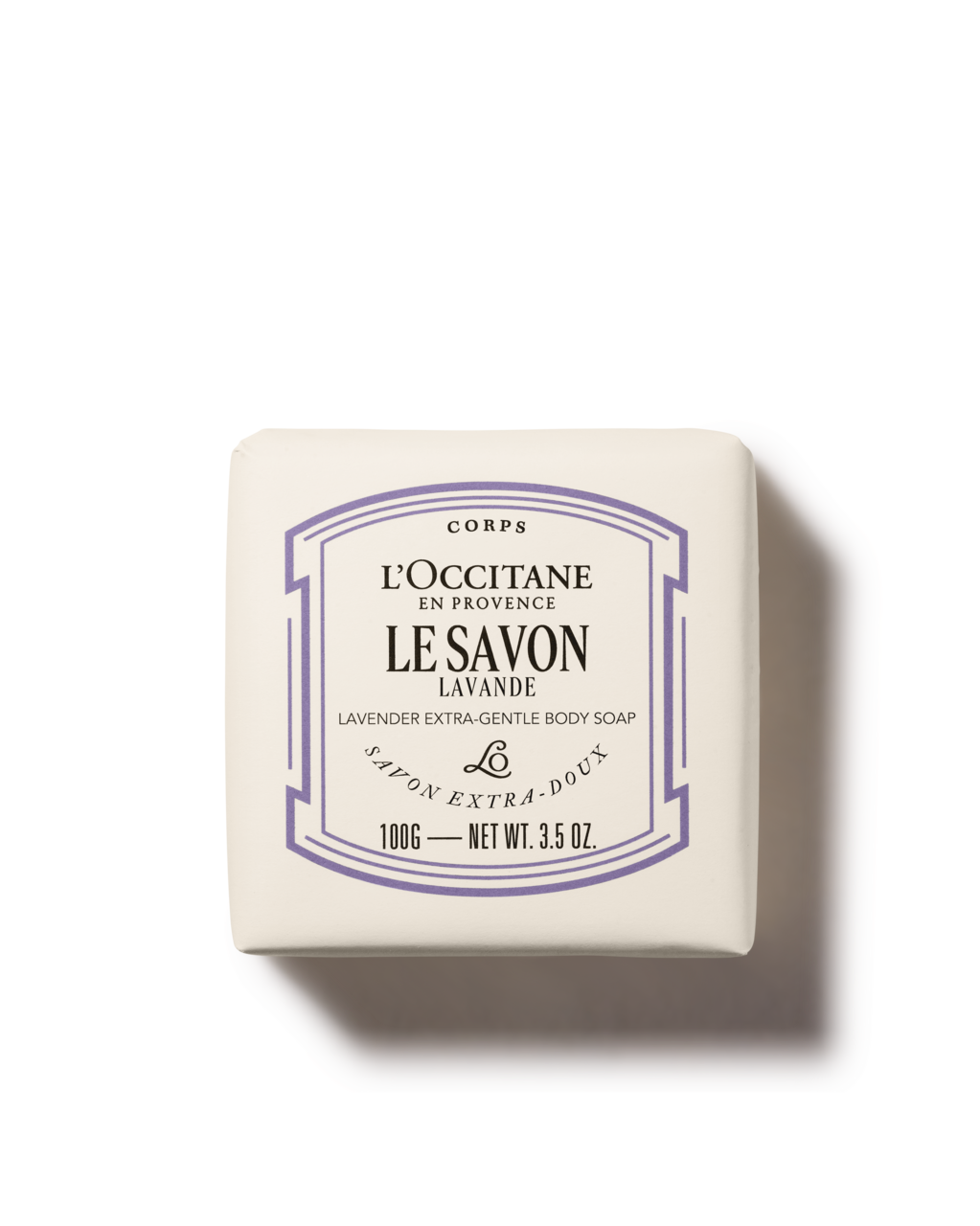 LE SAVON VERBENA EXTRA-GENTLE BODY SOAP - 3.5 oz - Shea Lavender